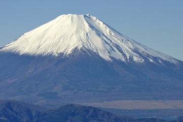 丹沢 丹沢山からの富士山