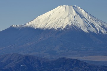 丹沢からの富士山
