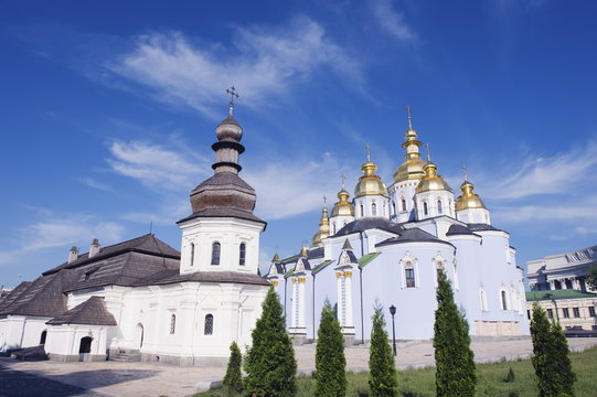 St. Michaels Gold Domed Monastery, 2001 copy of 1108 original, Kiev, Ukraine