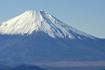 丹沢 不動ノ峰からの富士山の眺望