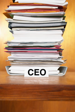 Overflowing Inbox of CEO