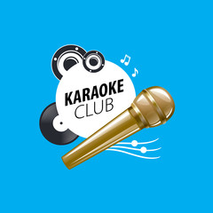 vector logo karaoke