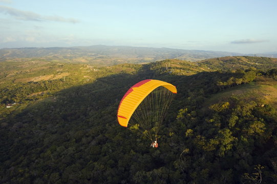 Paragliding in San Gil, adventure sports capital of Colombia, San Gil, Colombia