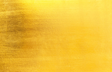 Shiny yellow leaf gold foil