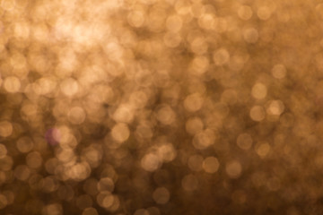 Abstract twinkled bright background with bokeh defocused