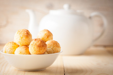 Homemade coconut cookies