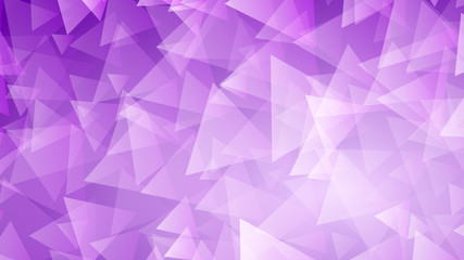 Purple abstract background of small triangles