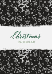 Modern vector New Year card or party design