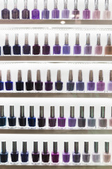 Fototapeta premium nail polish collar color lakes