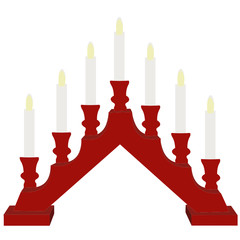 Fensterleuchter - Payramide - Weihnachtsleuchter