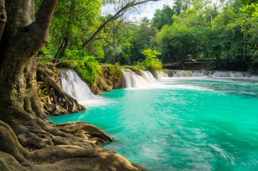 Fototapeta na wymiar Chet-Sao-Noi waterfall