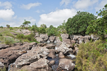 Fototapeta na wymiar The Mac Mac Pools between Graskop and Sabie, Mpumalanga, South Africa