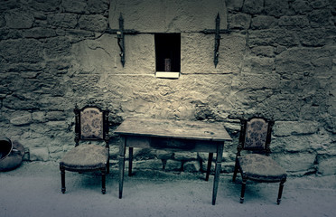 Plakat Table and chairs of the Inquisition