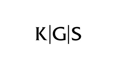 Modern Logo Solution Letter KGS