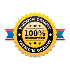 Premium Quality Label With Ribbon