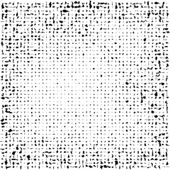 Grunge halftone vector background. Vintage dots texture