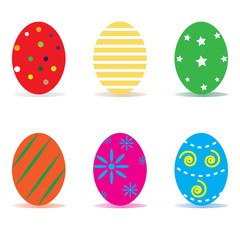 easter egg icon isolated on white background. easter egg sign.