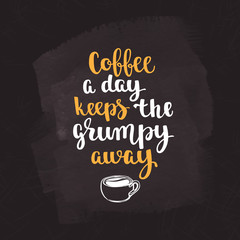 Coffee quote.