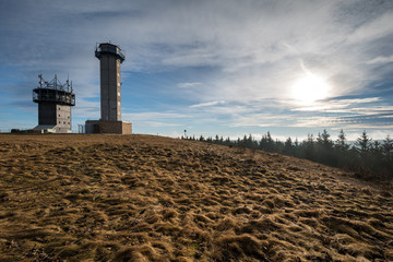 Obraz premium Sonnenuntergang in Deutschland