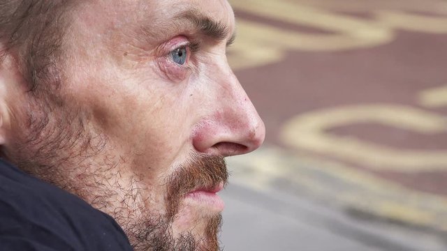 homeless portrait