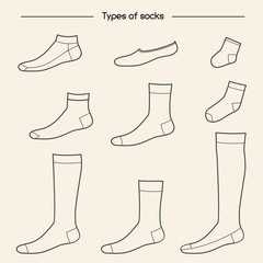 Types of socks - 130082106