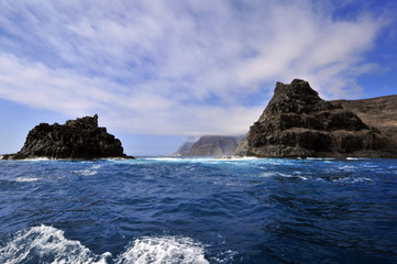 canaries gomera