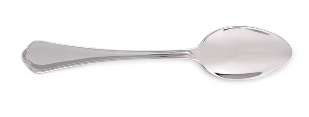 Fotobehang Isolated spoon with clipping path © heliopix