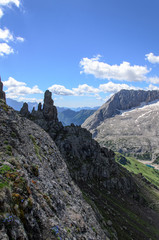 Obraz premium Summer dolomites, Italy