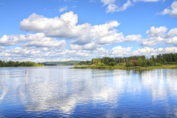 Fototapeta na wymiar lake Onega