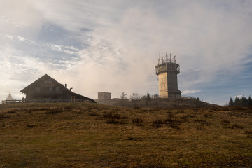 Sonnenuntergang in Deutschland