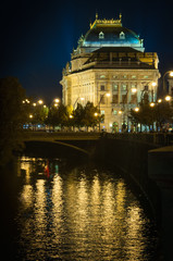 The National Theatre in Prague.