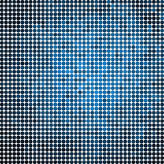 abstract vector colored round dots background