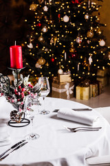 Christmas table