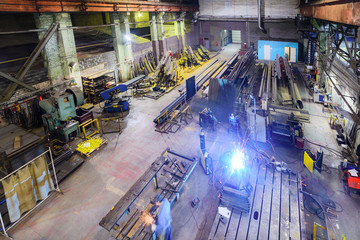 Workshop on production of handling removable devices.