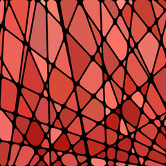 Naklejka premium abstract vector stained-glass mosaic background