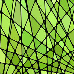 Naklejka premium abstract vector stained-glass mosaic background