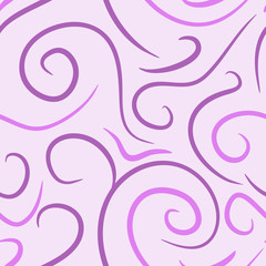 abstract vector colored swirls seamless pattern