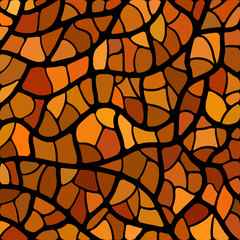 abstract vector stained-glass mosaic background