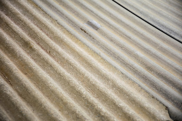 Close up asbestos roof texture background.