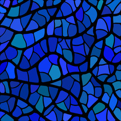 abstract vector stained-glass mosaic background