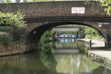 Fototapeta na wymiar Regent's Canal - London - UK