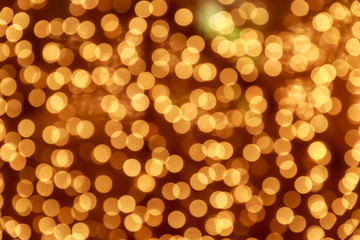 Blurred fairy lights for background use