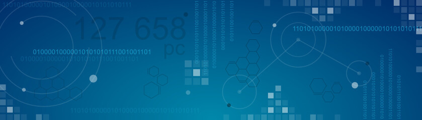 Techno background for IOT : Internet Of Things