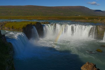 Fototapeta premium Wasserfall Godafoss auf Island