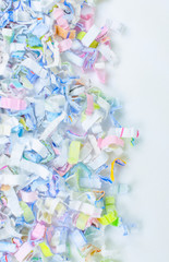 Background pattern texture abstract paper shredder