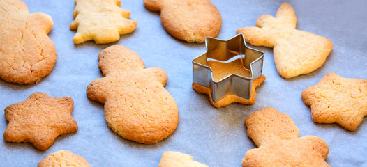 Homemade christmas cookies.