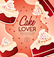 Cake Elements : Vector Illustration 
