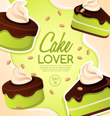 Cake Elements : Vector Illustration 