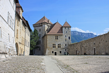 Fototapeta na wymiar Annecy Castle, France