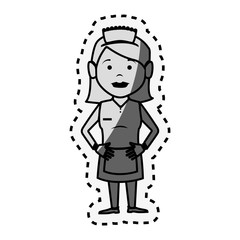 room service character hotel service vector illustration design